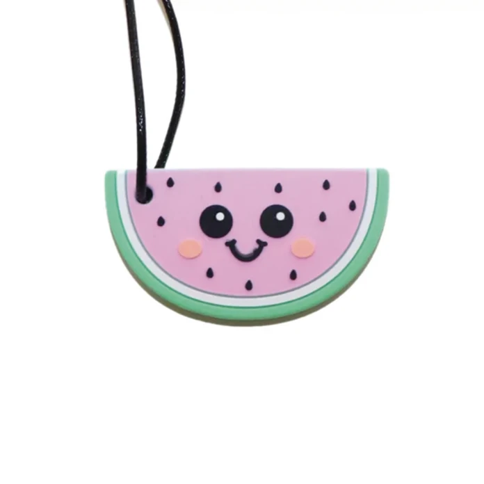 Collier pastèque - pastel