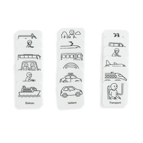 18 pictogrammes - Moyens de transport-épuré