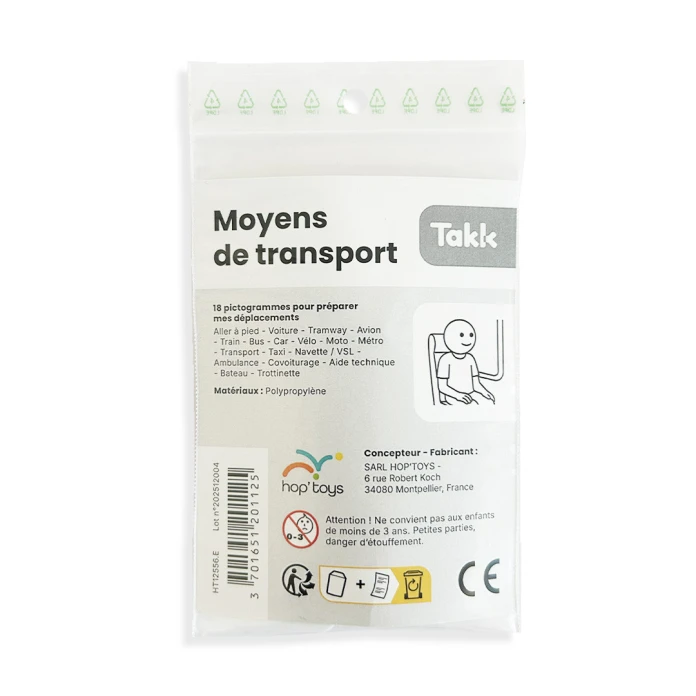 18 pictogrammes - Moyens de transport-épuré