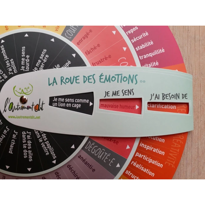 La roue des émotions - Version adulte - Format poche