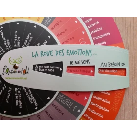 La roue des émotions - Version adulte - Format poche