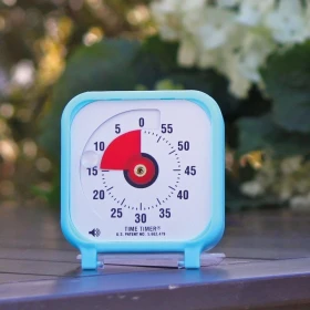 Time Timer de poche coloré - Turquoise