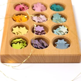 Plateau encastrement boules - pastel