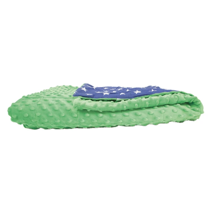 Couverture lestée - 90 x 120 cm - 1 kg - vert