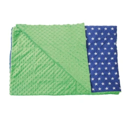 Couverture lestée - 90 x 120 cm - 3 kg - vert