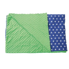 Couverture lestée - 90 x 120 cm - 3 kg - vert