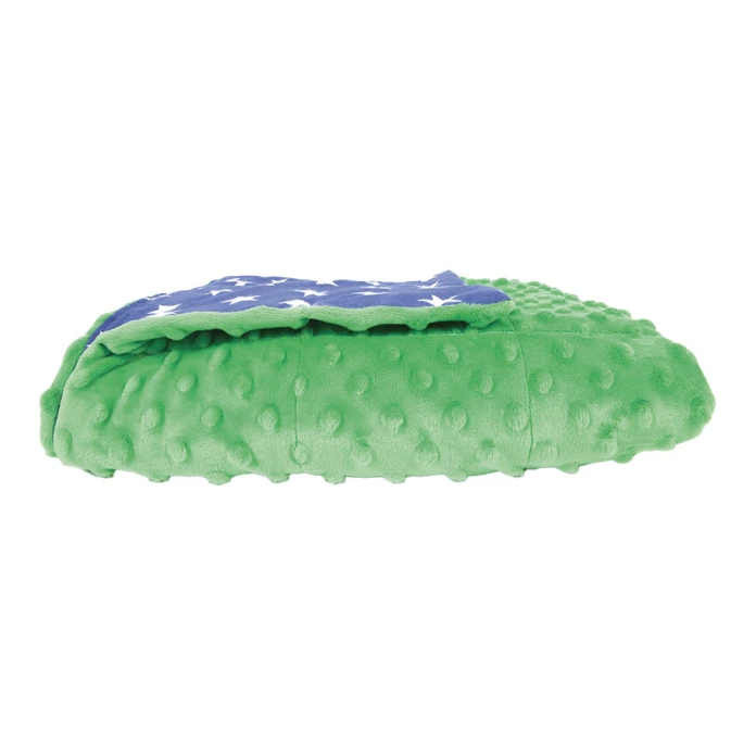 Couverture lestée - 90 x 120 cm - 3 kg - vert