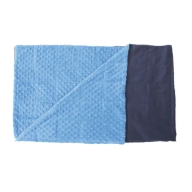 Couverture lestée - 135 x 200 cm - 5 kg - bleu