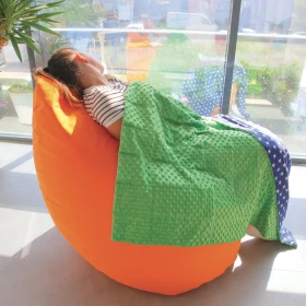 Couverture lestée - 135 x 200 cm - 4 kg - vert