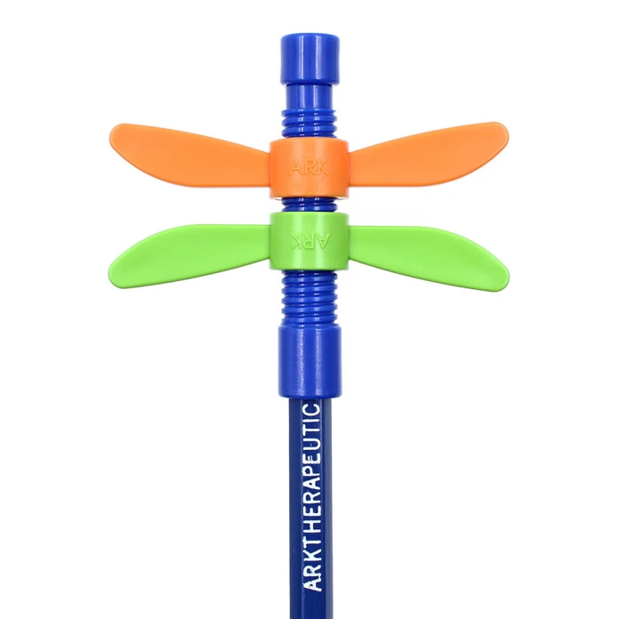 Fidget Wingamajigs - libellule vert/orange