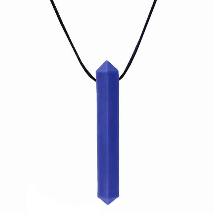 Krypto-Bite - Collier de mastication pierre précieuse - Souple