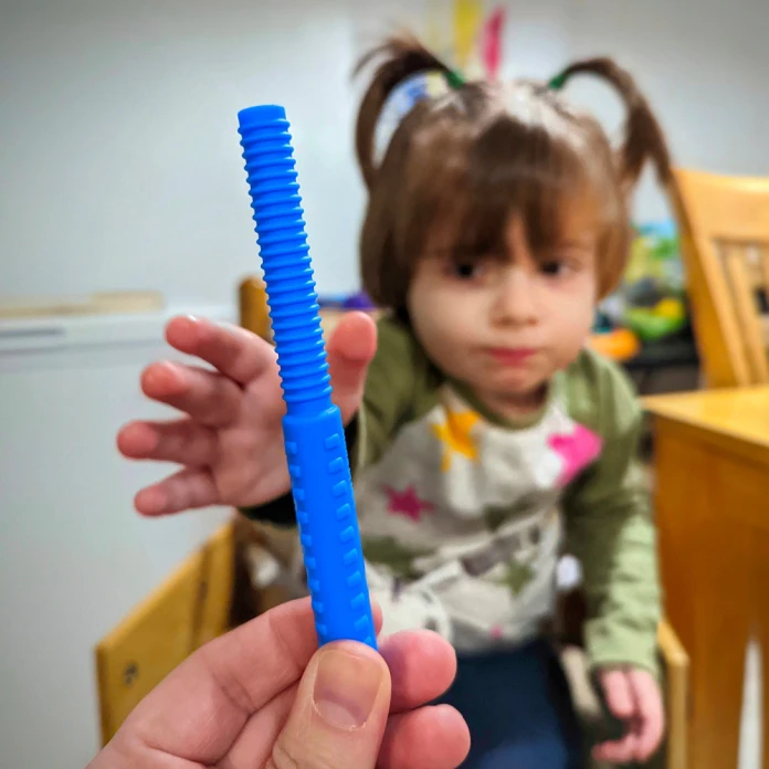 Tube Texturé - Outil de mastication - Dur