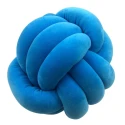 Coussin nœud - Bleu