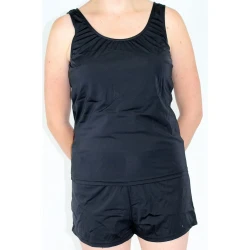 Tankini incontinence noir femme