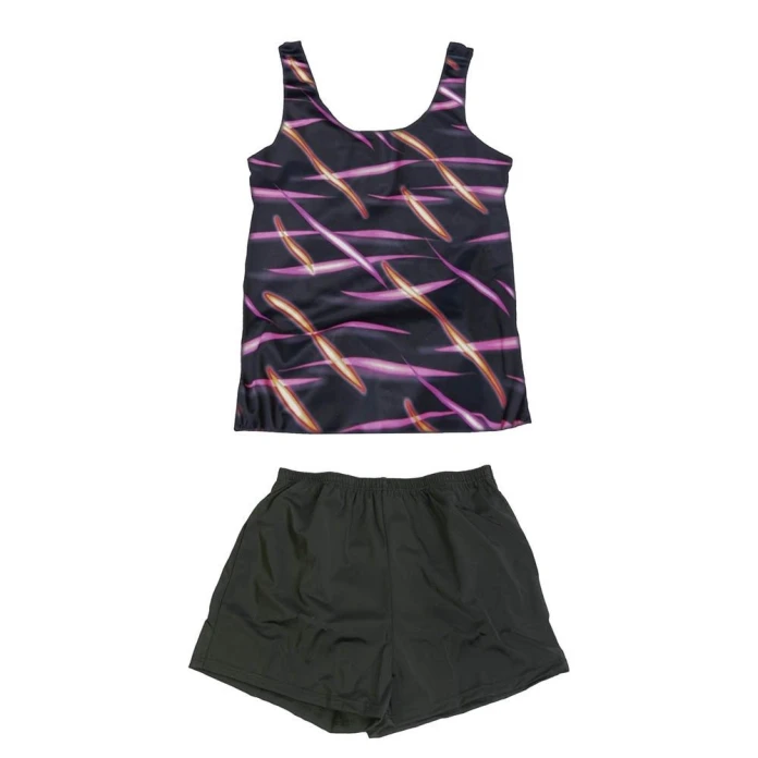 Tankini incontinence enfant - Imprimé