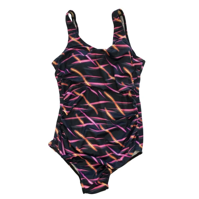 Maillot de bain incontinence 1 pièce femme - Imprimé