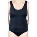 Maillot de bain incontinence 1 pièce femme - Noir