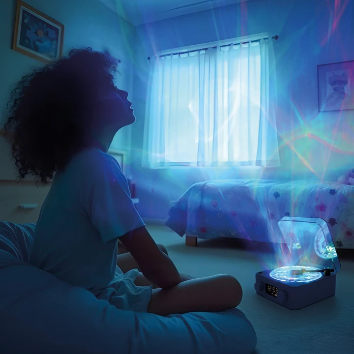 Enceinte sensorielle - magic wave bleu