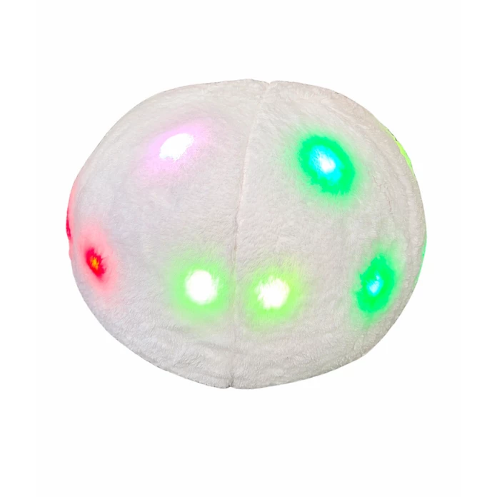 Coussin vibrant lumineux