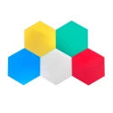 Miroirs colorés hexagonaux par 5