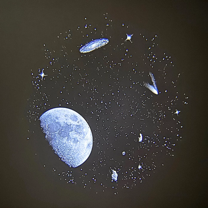 Projecteur Galaxie avec 13 disques