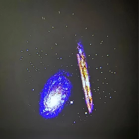 Projecteur Galaxie avec 13 disques