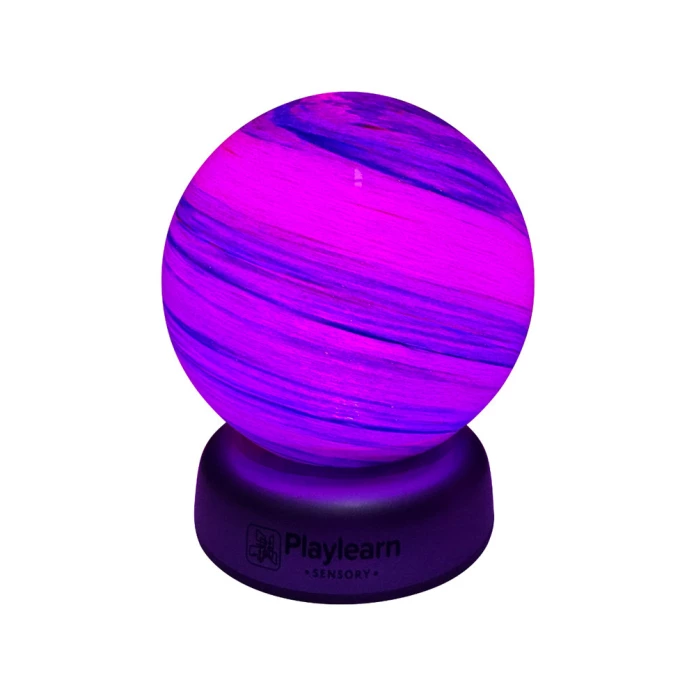 Lampe planète bleue
