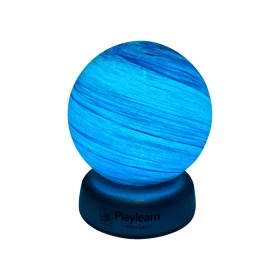 Lampe planète bleue