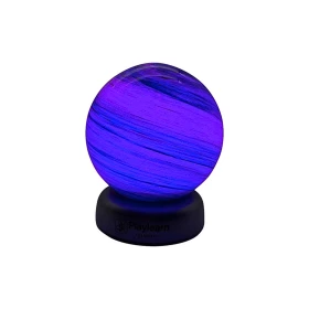 Lampe planète bleue