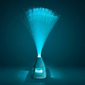 La lampe fibre optique haut-parleur