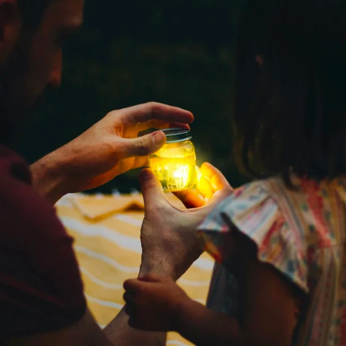 Glow pals - 4 cubes lumineux Alex jaune