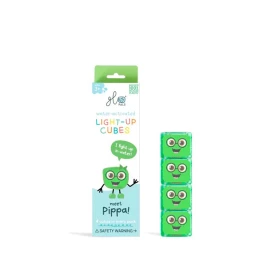 Glow pals - 4 cubes lumineux Pippa vert