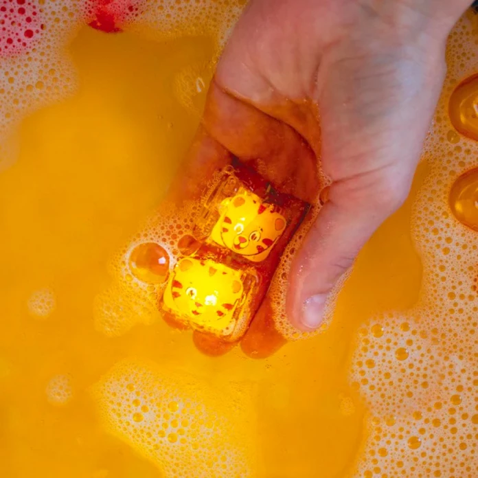 Glow pals - 4 cubes lumineux Daniel orange