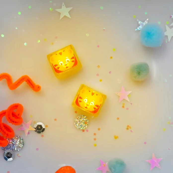 Glow pals - 4 cubes lumineux Daniel orange