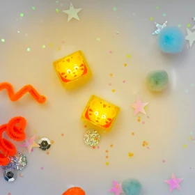 Glow pals - 4 cubes lumineux Daniel orange