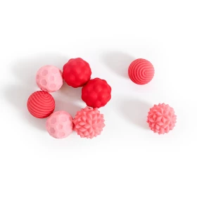 Boules sensorielles magnétiques x 8 - roses