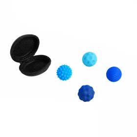 Pierres sensorielles magnétiques x 4 - bleues