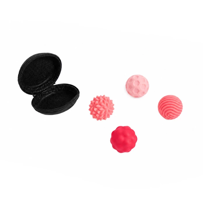 Pierres sensorielles magnétiques x 4 - roses