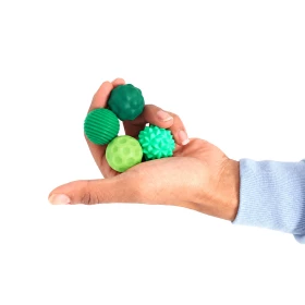 Pierres sensorielles magnétiques x 4 - vertes