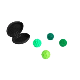 Pierres sensorielles magnétiques x 4 - vertes
