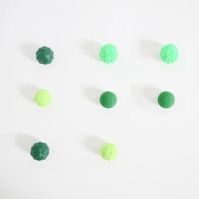 Boules sensorielles magnétiques x 8 - roses | Hop'Toys