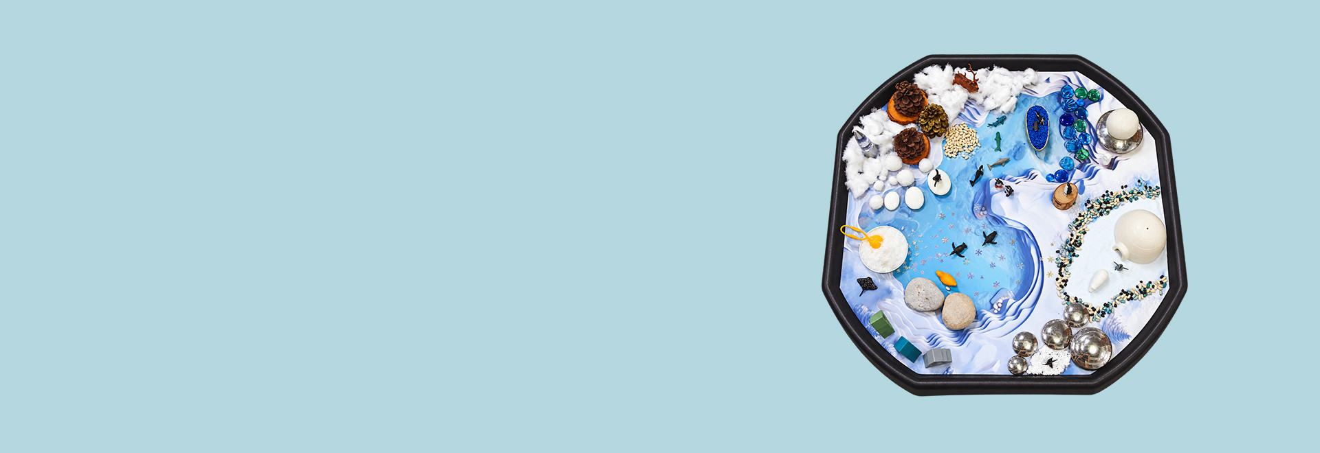 Vignette pour Créer un bac d'exploration sensoriel : le monde hivernal