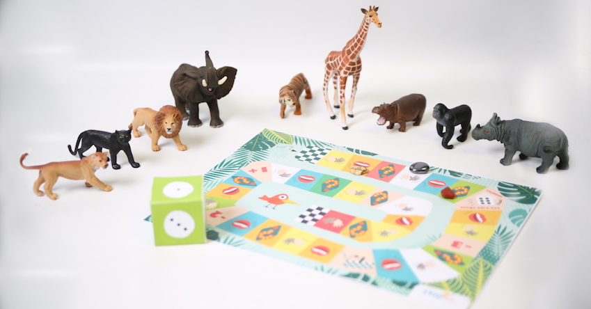 Jeu de plateau jungle : apprendre en jouant Jeu de plateau jungle : apprendre en jouant